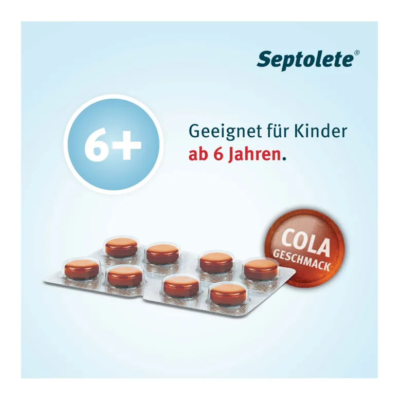 Septolete Cola 3 mg / 1 mg Lutschtabletten, 16 St