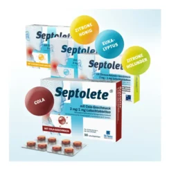 Septolete Cola 3 mg / 1 mg Lutschtabletten, 16 St