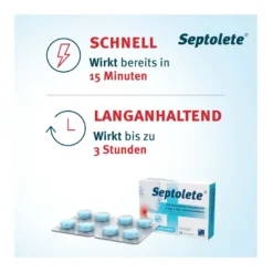 Septolete Eukalyptus 3 mg / 1 mg Lutschtabletten, 16 St