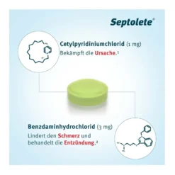 Septolete Zitrone-Holunder 3 mg/1 mg Lutschtabletten, 16 St