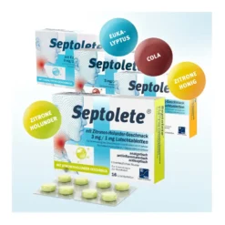 Septolete Zitrone-Holunder 3 mg/1 mg Lutschtabletten, 16 St