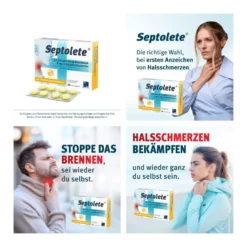 Septolete Zitrone-Honig 3 mg/1 mg Lutschtabletten, 16 St