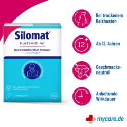 Silomat Hustenstiller Dextromethorphan Intensiv Hartkapseln, 12 St