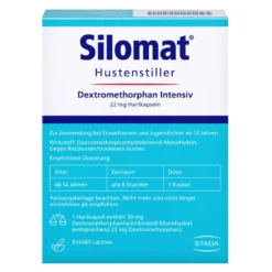 Silomat Hustenstiller Dextromethorphan Intensiv Hartkapseln, 12 St