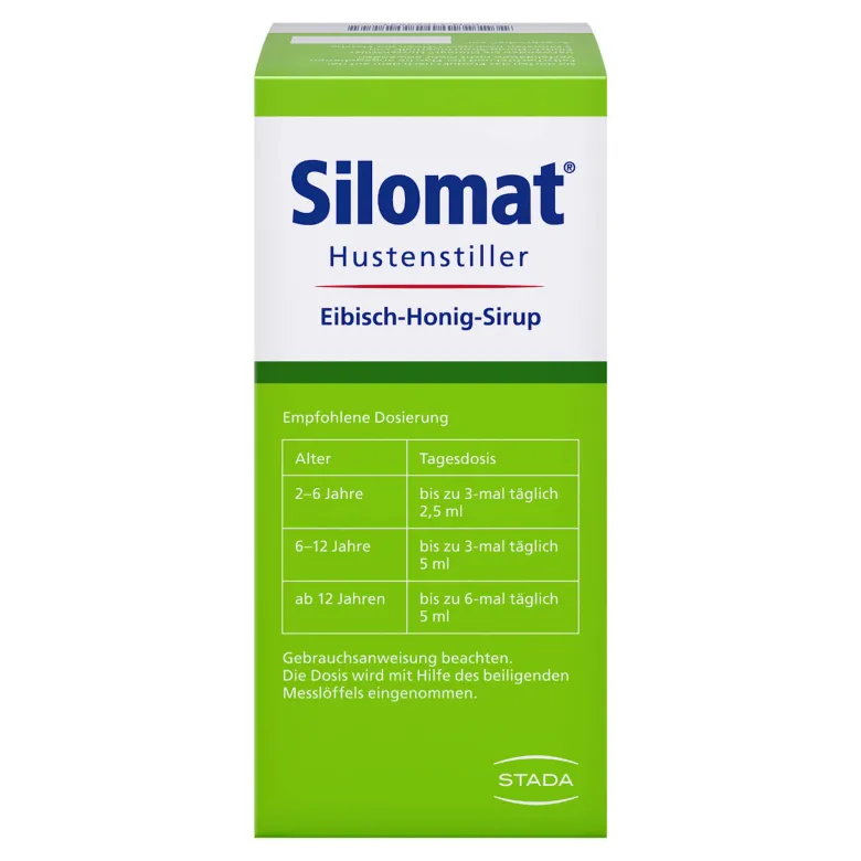 Silomat Hustenstiller Eibisch-Honig-Sirup, 100 ml