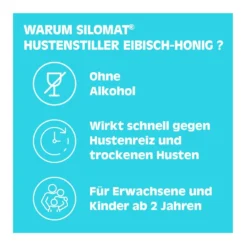 Silomat Hustenstiller Eibisch-Honig-Sirup, 100 ml