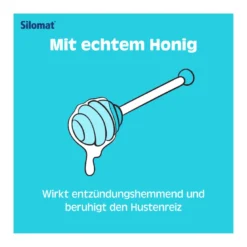 Silomat Hustenstiller 7,7 mg Lutschpastillen Honig, 40 St