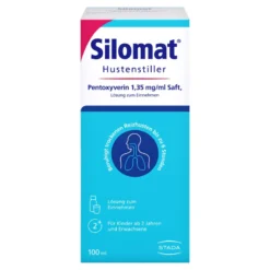Silomat Hustenstiller Pentoxyverin 1,35 mg/ml Saft, 100 ml