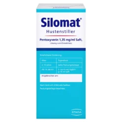 Silomat Hustenstiller Pentoxyverin 1,35 mg/ml Saft, 100 ml