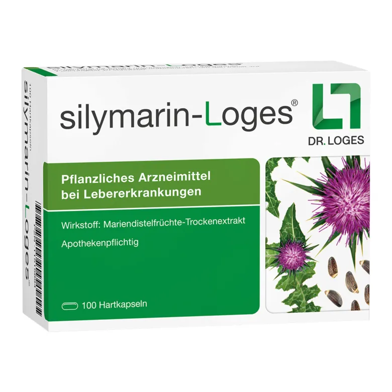 Silymarin-Loges Hartkapseln, 100 St