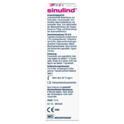 Sinulind Abschwellendes Nasenspray, 15 ml