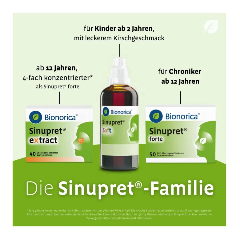 Sinupret forte Überzogene Tabletten, 50 St