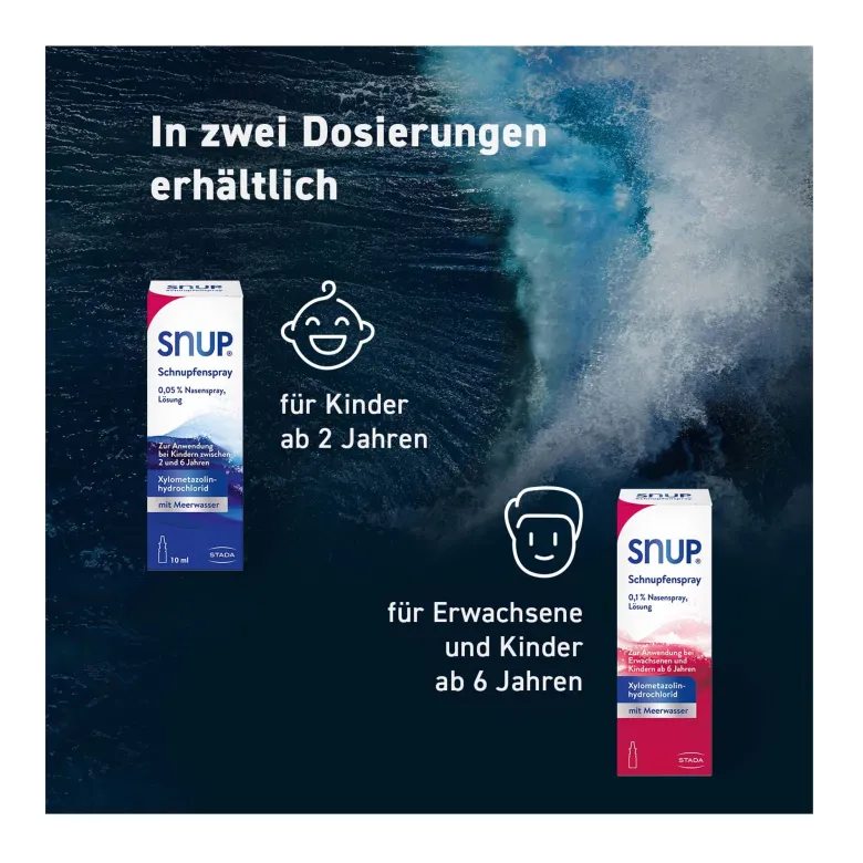 Snup Schnupfenspray 0,1% Nasenspray, 15 ml