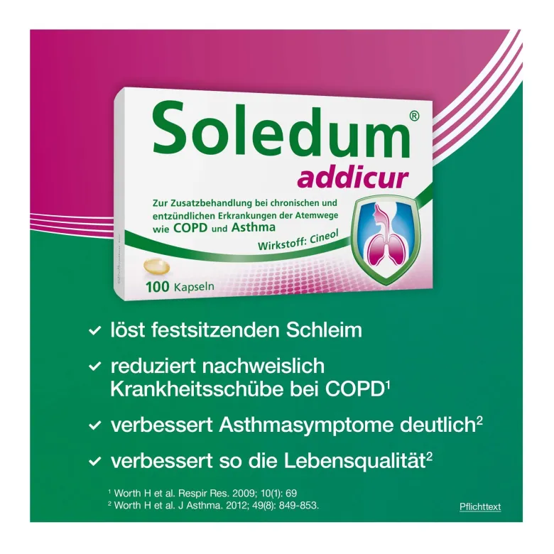 Soledum addicur 200 mg, 100 St