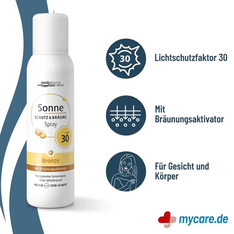 Sonne Schutz & Bräune LSF 30 Aerosol-Spray, 150 ml