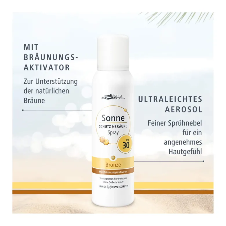 Sonne Schutz & Bräune LSF 30 Aerosol-Spray, 150 ml