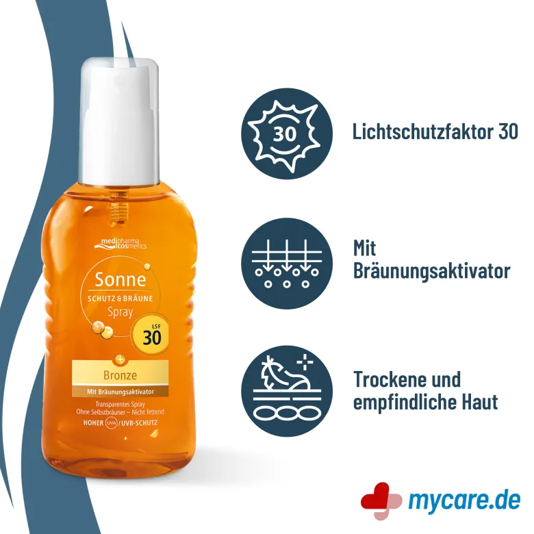 Sonne Schutz & Bräune LSF 30 Pumpspray, 200 ml