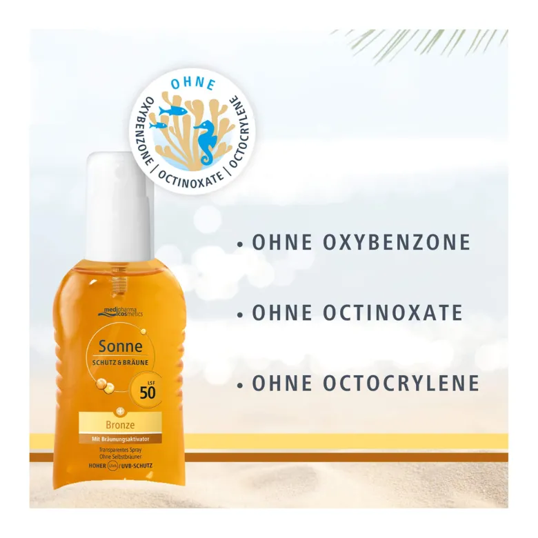 Sonne Schutz & Bräune LSF 50 Pumpspray, 200 ml
