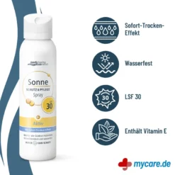 Sonne Schutz & Pflege Aktiv Aerosol-Spray LSF 30, 150 ml