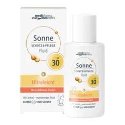 Sonne Schutz & Pflege Fluid LSF30 Gesicht, 50 ml