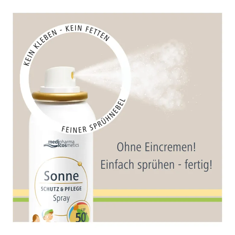Sonne Schutz & Pflege KIDS LSF 50+ Aerosol-Spray, 150 ml