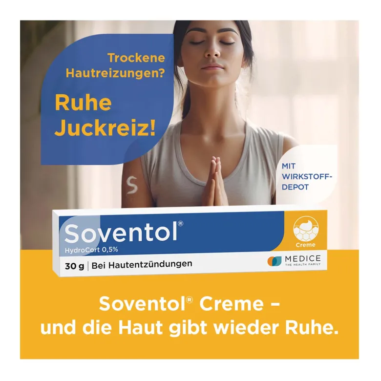 Soventol Hydrocort 0,5% Creme, 30 g