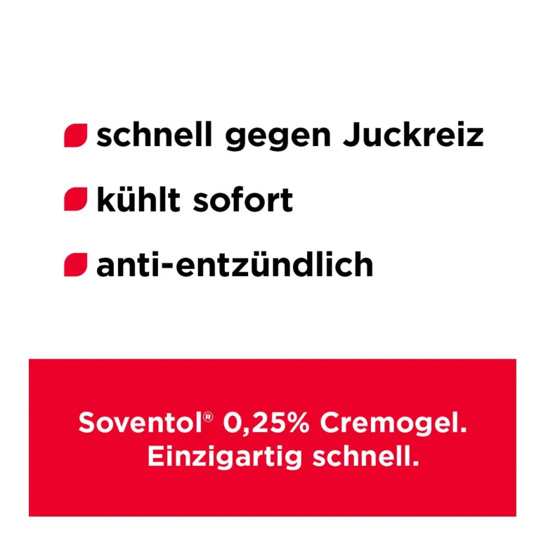 Soventol Hydrocortisonacetat 0,25 % Creme, 50 g