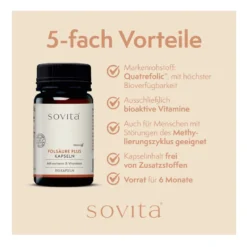Sovita Folsäure plus Kapseln, 180 St