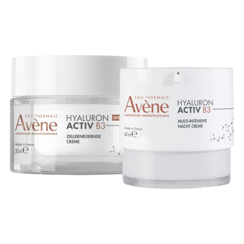 Spar-Set: Avene Hyaluron B3 Active Tag- und Nachtpflege, 1 P
