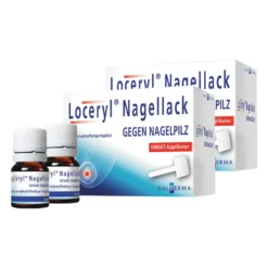 Spar-Set: Loceryl Nagellack, 2x3 ml