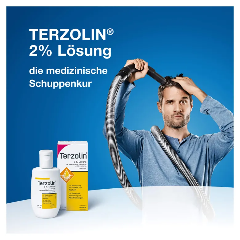 Spar-Set: Terzolin Lösung & Shampoo gegen Schuppen, 1 P