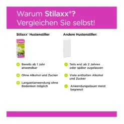 Stilaxx Hustenstiller Isländisch Moos junior, 100 ml