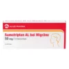 Sumatriptan AL bei Migräne 50 mg Filmtabletten, 2 St