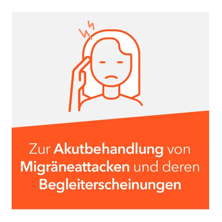 Sumatriptan-ratiopharm bei Migräne 50 mg Filmtabletten, 2 St