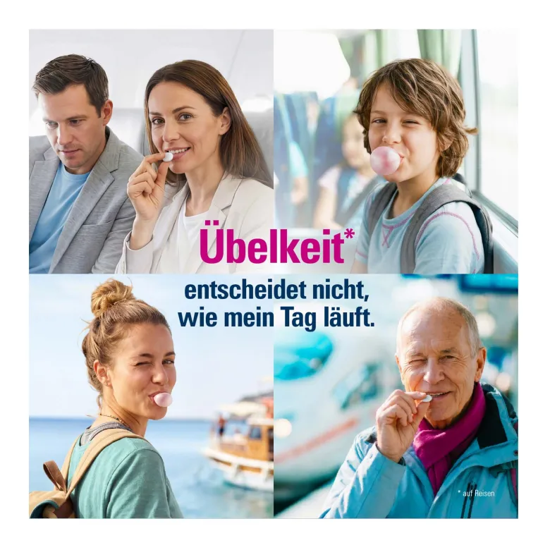 Superpep Reise Kaugummi-Dragées 20 mg, 10 St