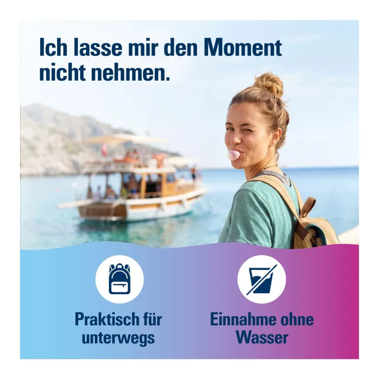 Superpep Reise Kaugummi-Dragées 20 mg, 10 St