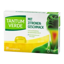 Tantum Verde 3 mg mit Zitronen-Geschmack Lutschtabletten, 20 St
