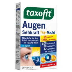 Taxofit Augen Sehkraft Kapseln, 30 St