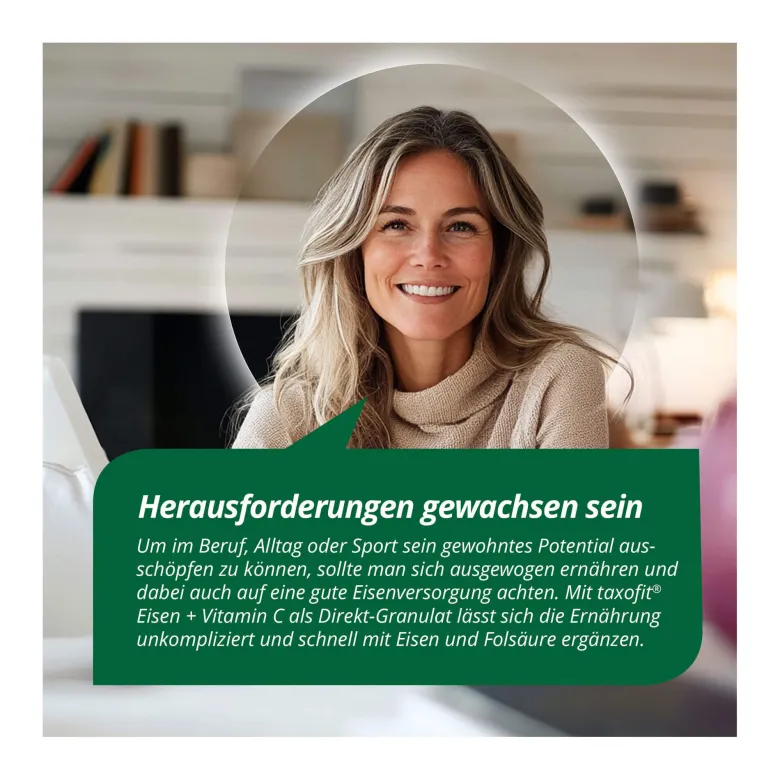 Taxofit Eisen+Vitamin C Direkt-Granulat, 20 St
