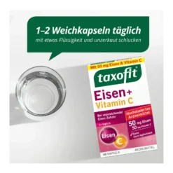 Taxofit Eisen+Vitamin C Kapseln, 40 St