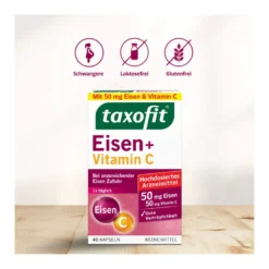 Taxofit Eisen+Vitamin C Kapseln, 40 St