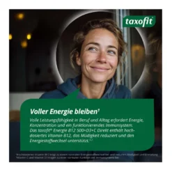Taxofit Energie B12 500+D3+C Direkt, 20 St