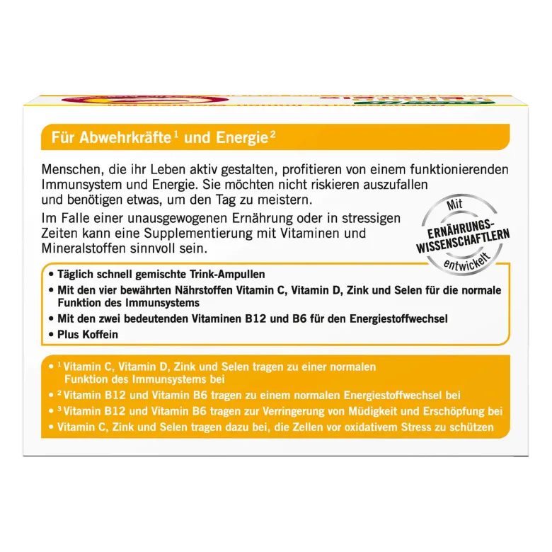 Taxofit Immun+Energie Trinkampullen, 7X10 ml