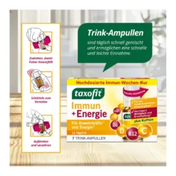 Taxofit Immun+Energie Trinkampullen, 7X10 ml