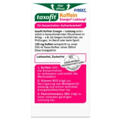Taxofit Koffein + B12 Energie Direktgranulat, 10 St