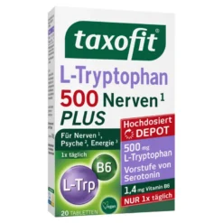 Taxofit L-Tryptophan 500 Depot-Tabletten, 20 St