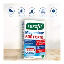 Taxofit Magnesium 600 Forte Depot Tabletten, 30 St
