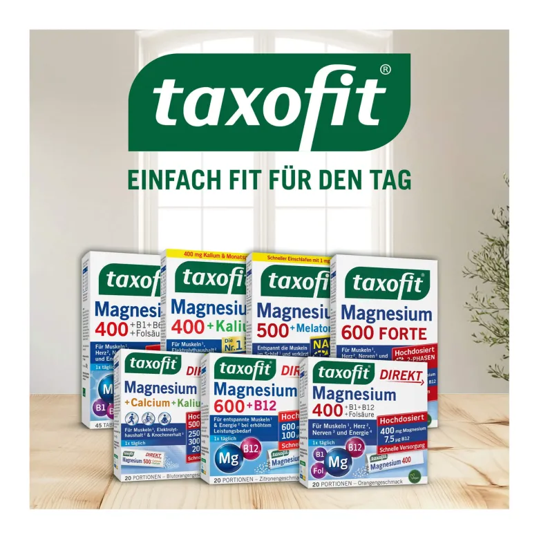 Taxofit Magnesium 600 Forte Depot Tabletten, 30 St