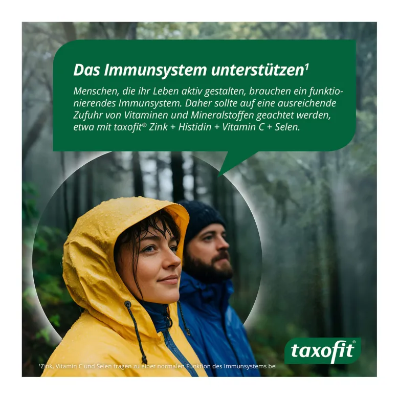 Taxofit Zink 15 + Histidin + Selen Depot-Tabletten, 40 St