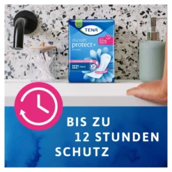 Tena Discreet Protect+ Maxi Inkontinenz Einlage, 12 St